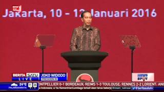 Pidato Presiden Jokowi di Rakernas PDIP # 1