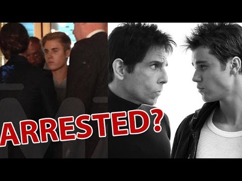 Justin Bieber -- Arrest Warrant Follows Him to Zoolander 2 Set?!