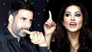 Akshay Kumar's FUNNY REACTION when asked about Sunny Leone
