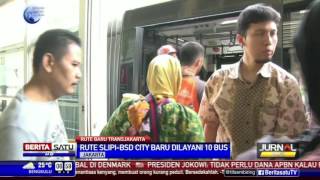 Transjakarta Luncurkan 10 Unit Bus Menuju Tangerang