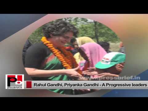 Rahul Gandhi and Priyanka Gandhi-young Congress leaders with modern vision