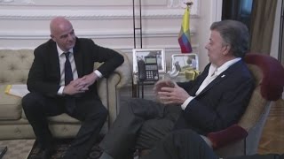 Infantino- 'FIFA can help developing countries through football' - Sports News Video