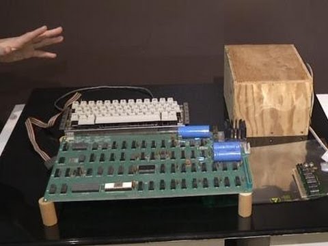 Early Apple 1 Computer Set for Auction News Video