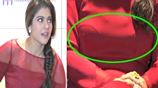 Kajol Hot Assets In Tight Red Dress!