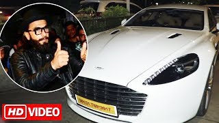 Ranveer Singh's NEW Luxurious Aston Martin Car - Have A CLOSE Look