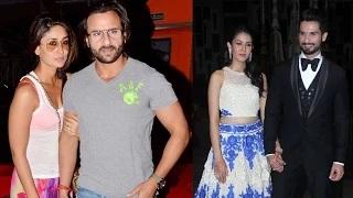 OMG!!! Shahid-Mira Meet Saif-Kareena At the Gym