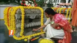 Bhuma Family Prayers at Bhuma Ghat Before Nomination Brahmananda Reddy | iNews