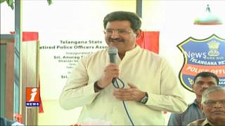 DGP Anurag Sharma Launches Telangana Retired Police Officers Association Building | Begumpet | iNews
