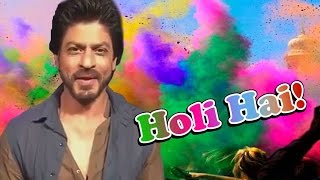 Shahrukh Khan WISHES Happy & Safe Holi To FANS