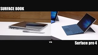 Surface Book vs Surface Pro 4