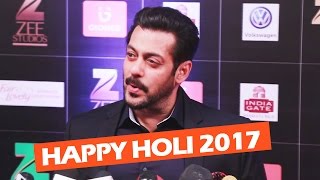 Salman Khan WISHES His Fans A Very Happy Holi 2017
