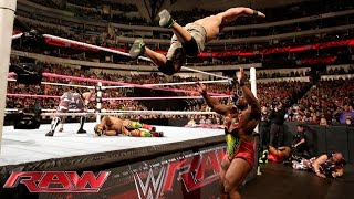 John Cena & The Dudley Boyz vs. The New Day: WWE Raw, October 19, 2015