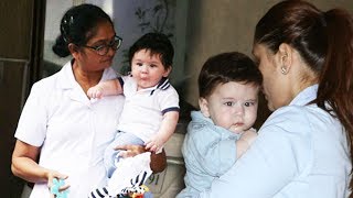 Kareena's Son Taimur Ali Khan's Latest Pictures From Granny's House