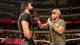 Seth Rollins interrupts Shawn Michaels: WWE Raw, October 19, 2015