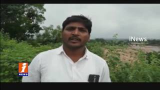 Landslides at Pedda Cheruvu in Karimnagar | Farmers Lands Destroyed | iNews