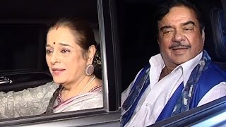 Sonakshi Sinha's PARENTS At Noor Movie Screening