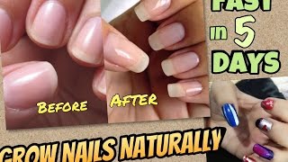 DIY Nail Growth Recipe | How to grow Nails Fast NATURALLY in 5 days | Top TIPS - JSuper Kaur
