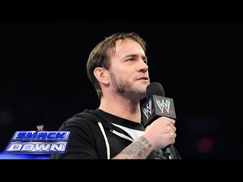 CM Punk defies Kane- SmackDown, Jan. 24, 2014 - WWE Wrestling Video