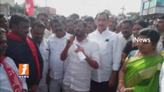 Minister Somireddy Chandramohan Reddy Inspects N67 Road Works In Badvel | Kadapa | iNews