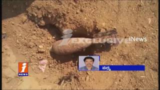 Rocket Bomb Found In Timmapur | Used In 2nd World War | Chittoor | iNews