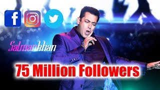 Salman Khan BREAKS The Internet - 75 Million Followers Online