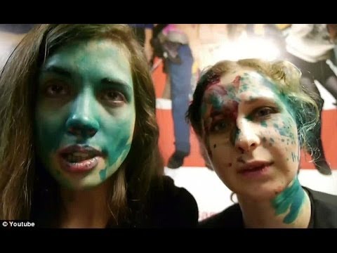 Pussy Riot members attacked in Russian city while eating at McDonald's News Video