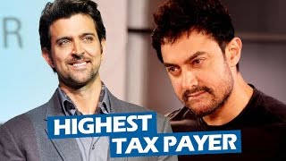 Hrithik Roshan HIGHEST ADVANCE TAX PAYER - BEATS Aamir Khan