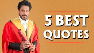 Shahrukh Khan's 5 Best Quotes From His Speech At Edinburgh University