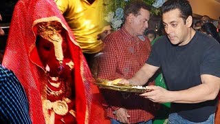 (Video) Salman Khan's Ganesh Chaturthi 2017 | Ganpati Puja