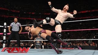 Neville vs. Sheamus: WWE Raw, Oct. 5, 2015