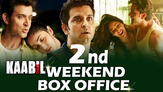 Hrithik's KAABIL - 2ND WEEKEND Box Office Collection - Steady GROWTH
