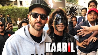 Hrithik Roshan PROMOTES KAABIL In Ahmedabad - Madness Of Kaabil