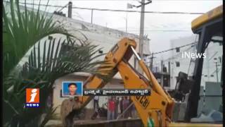 GHMC Illegal Constructions Demolition in Alwal | Work Started All Over Hyderabad | Telangana | iNews