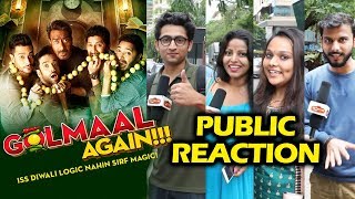 Golmaal Again Trailer - PUBLIC REACTION - Crazy Janta - Ajay Devgn, Parineeti, Tabu, Arshad Warsi