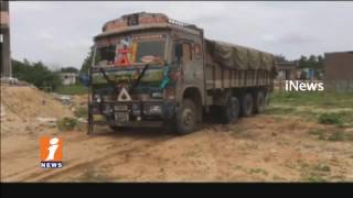 Illegal Sand Transport Mafia Rises In Suryapet | iNews