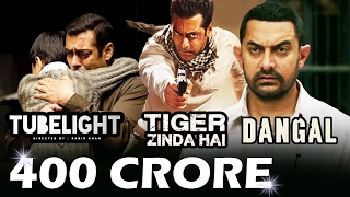 Aamir Khan SETS 400 CRORE Target For Salman's TUBELIGHT & Tiger Zinda Hai