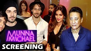 Bollywood Celebs At Munna Michael Screening