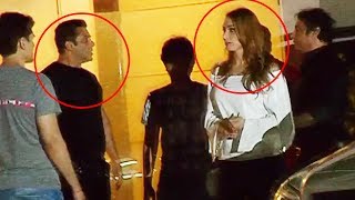 Salman Khan With LADYLOVE Iulia Vantur At Arpita Khan's Party