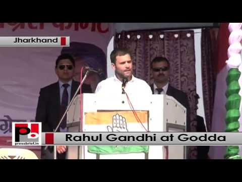 Jharkhand- At Godda rally, Rahul Gandhi slams PM Modi, BJP