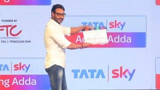 Ajay Devgn LAUNCHES Tata Sky's Acting Adda - Bade Break Ka Bada Manch
