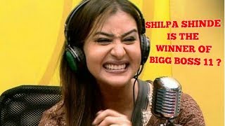 Bigg Boss 11 - तो क्या Shilpa Shinde बन जायेंगी बिग बॉस 11 की Winner ?