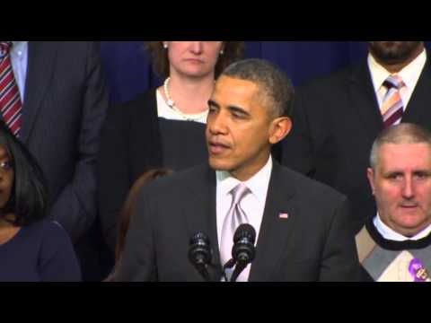 Obama: Health Care Law 'is Working' News Video