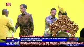 Usai Buka Munaslub Golkar, Jokowi Bertolak ke Korsel dan Rusia