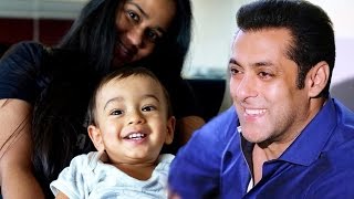 Salman Khan's CUTE Nephew Ahil's Adorable Moment With Mom Arpita