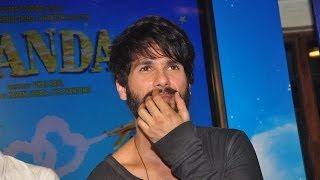 Shahid Kapoor Angry With The Media