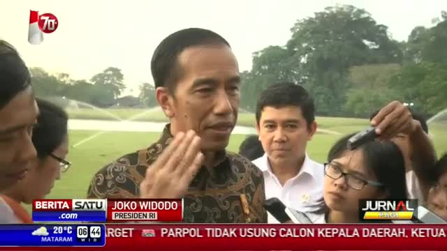 Presiden Jokowi Optimistis Pertumbuhan Ekonomi Meroket Semester II 2015