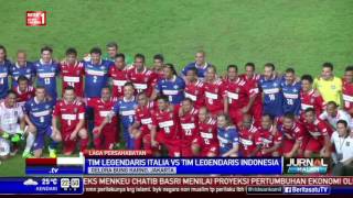 Tim Sepakbola Legendaris Italia Tekuk Tim Legendari Indonesia 4-0