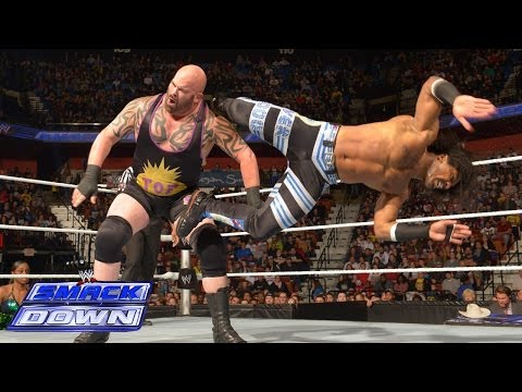 R-Truth & Xavier Woods vs. Brodus Clay & Tensai: SmackDown, November 29, 2013 -WWE Wrestling Video