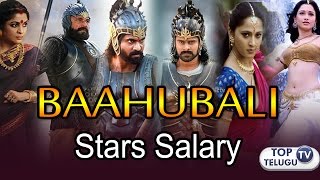 Baahubali 2 Actors Salary 2017 | Prabhas | Rana | Anushka | Tamanna | SS Rajamouli | Remuneration