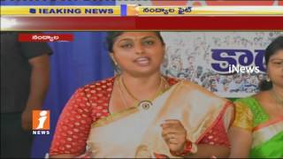 YSRCP MLA Roja Reacts on TDP Leaders Comments In Nandyal | Nandyal By Election War | iNews